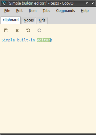 Simple Editor