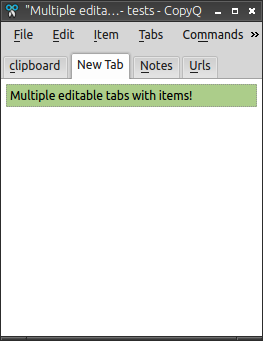 Tabs